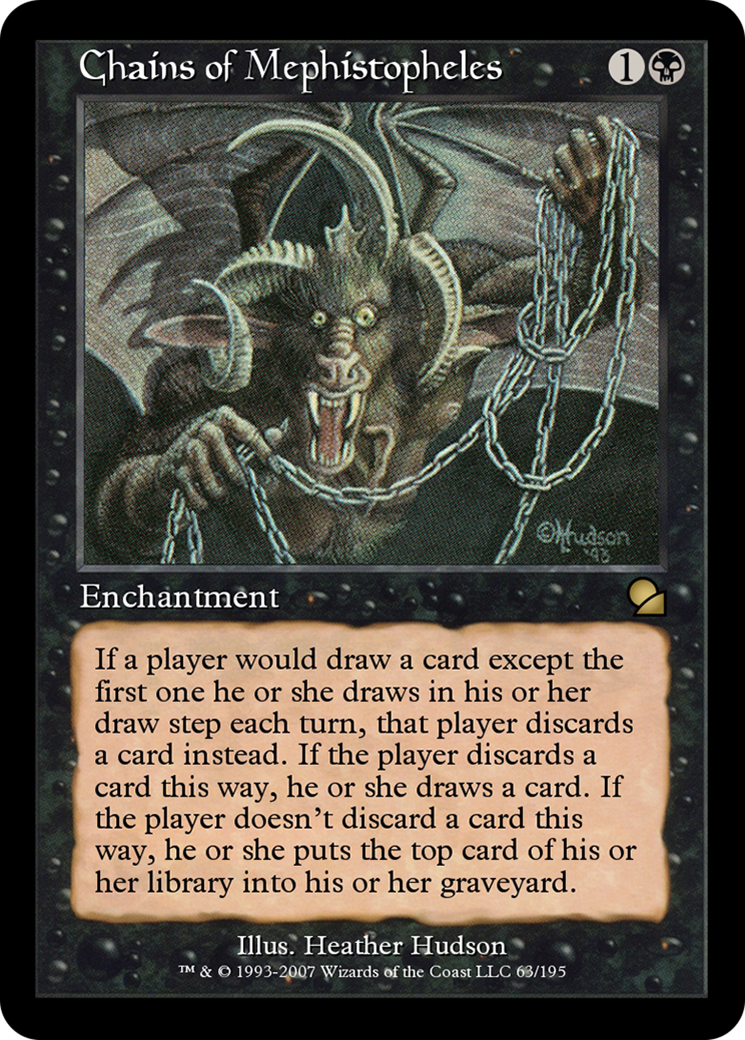 Chains of Mephistopheles (ME1-063) [Masters Edition] Foil