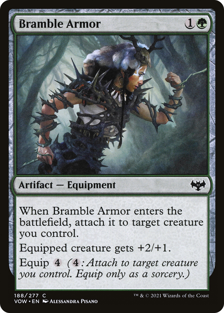Bramble Armor (VOW-188) [Innistrad: Crimson Vow] Foil
