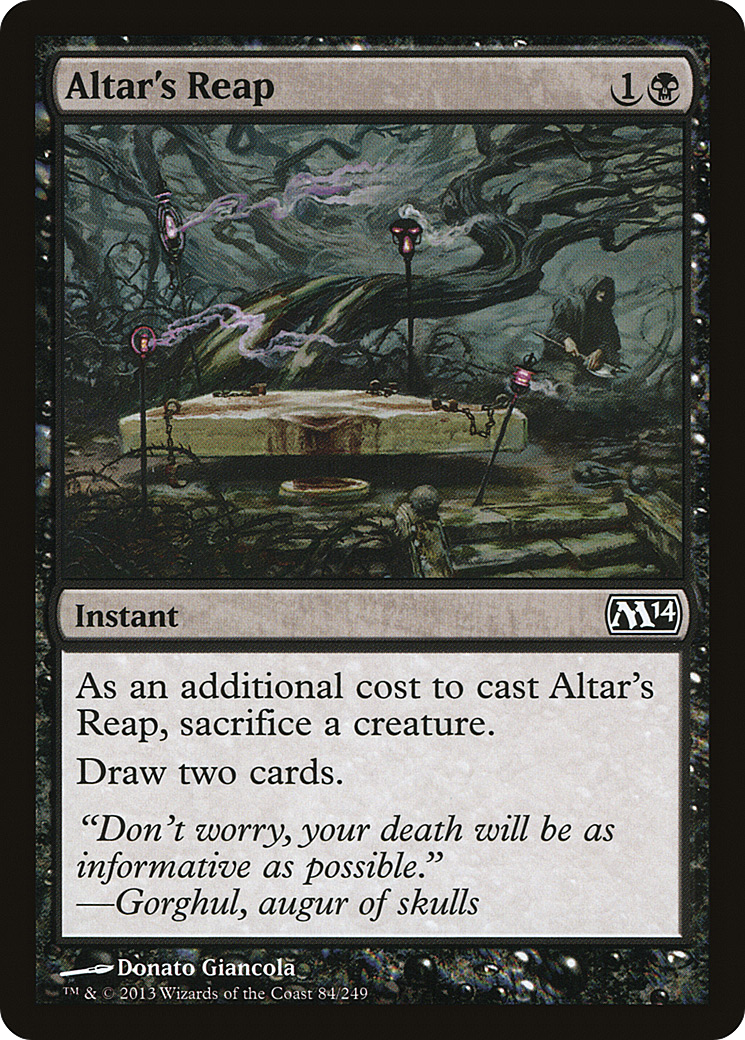 Altar's Reap (M14-084) [Magic 2014] Foil