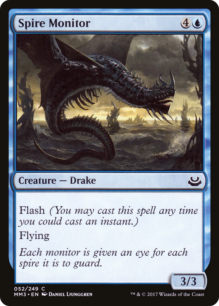 Spire Monitor (MM3-052) [Modern Masters 2017] Foil