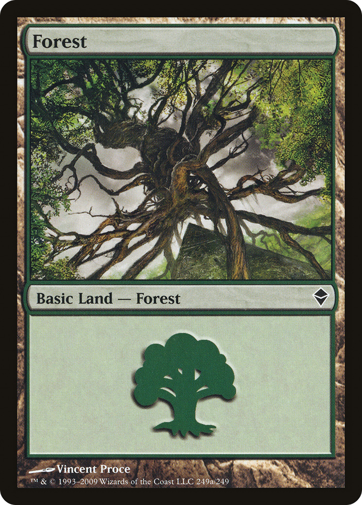 Forest (ZEN-249A) [Zendikar]