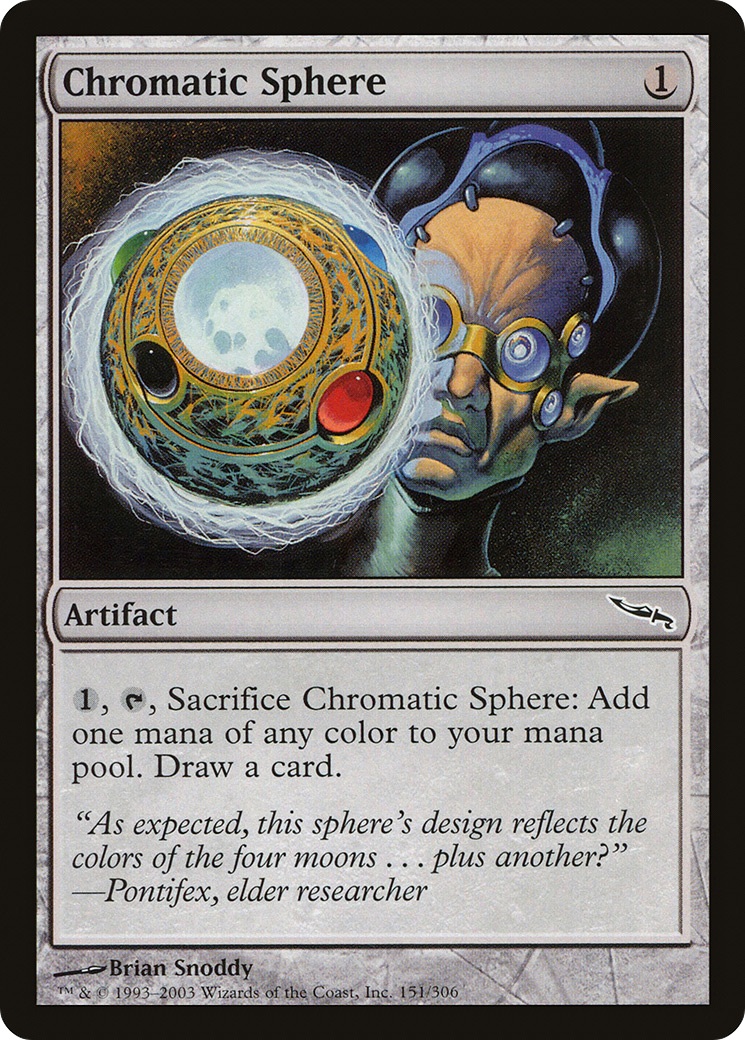 Chromatic Sphere (MRD-151) [Mirrodin] Foil