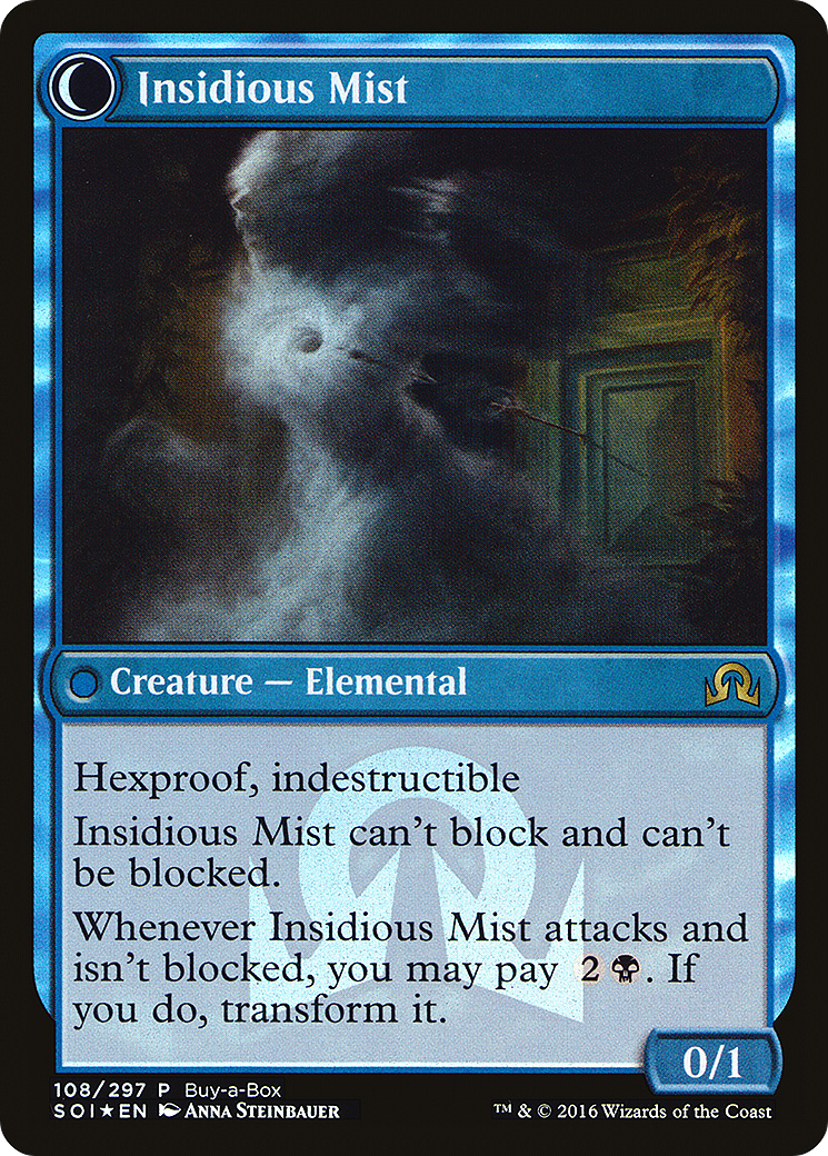 Elusive Tormentor (BABP-108) [Shadows over Innistrad Promos] Foil