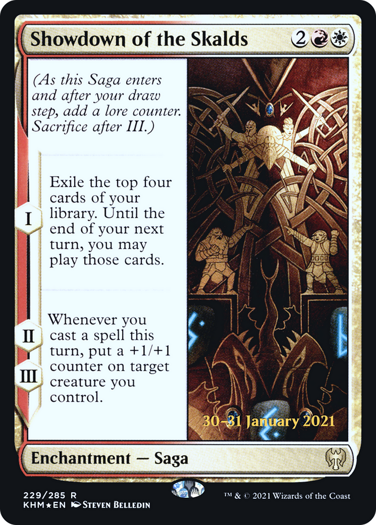 Showdown of the Skalds (PRE-229S) [Kaldheim Promos] Foil