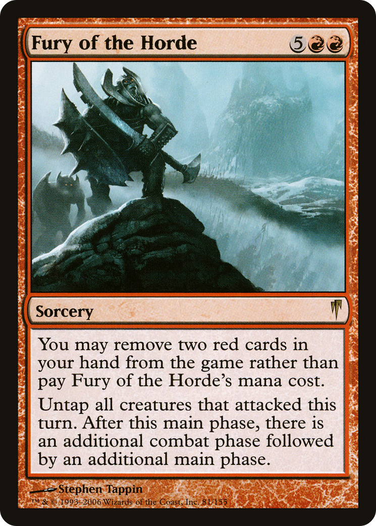 Fury of the Horde (CSP-081) [Coldsnap]