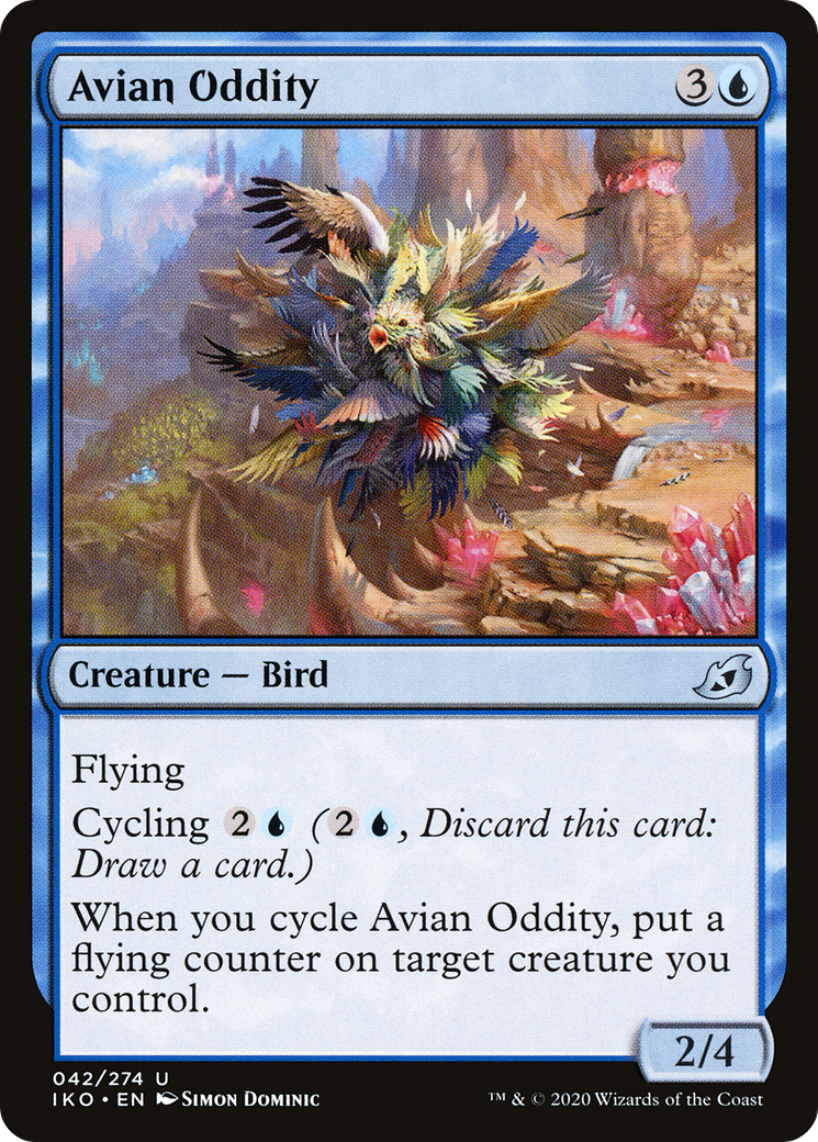 Avian Oddity (IKO-042) [Ikoria: Lair of Behemoths] Foil
