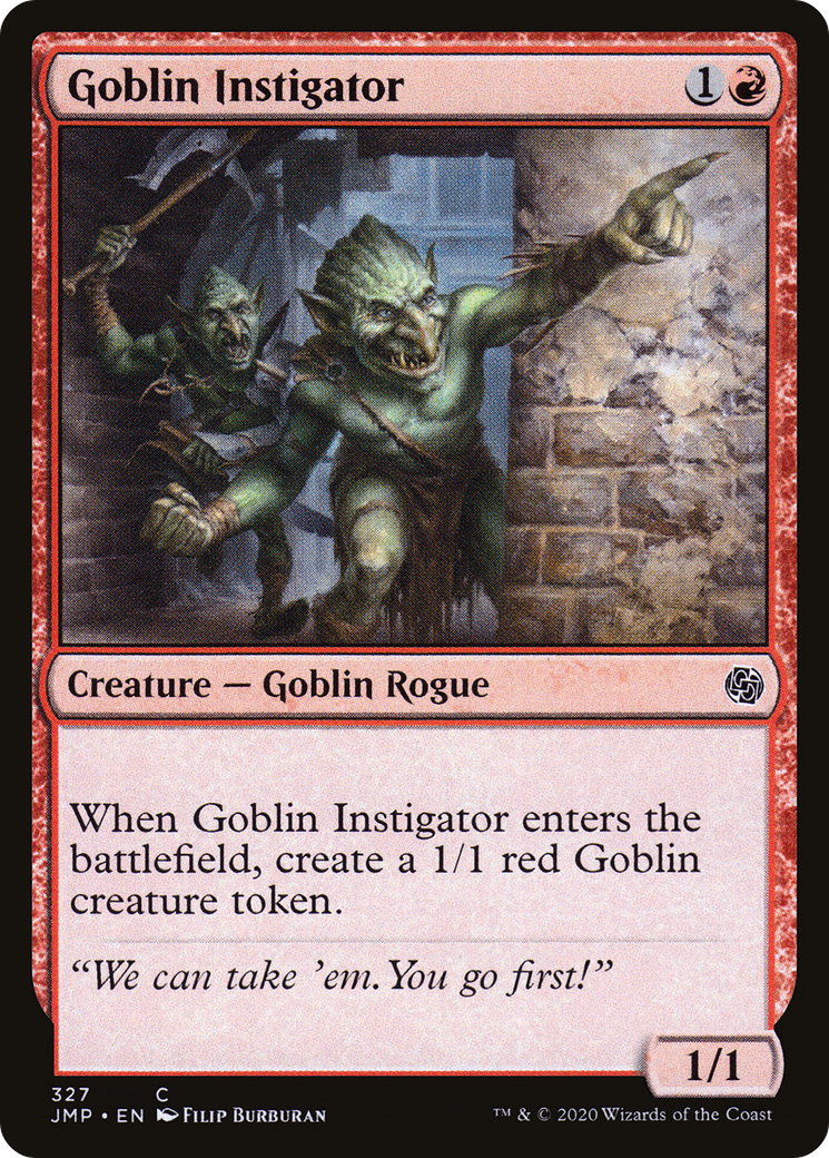 Goblin Instigator (JMP-327) [Jumpstart]