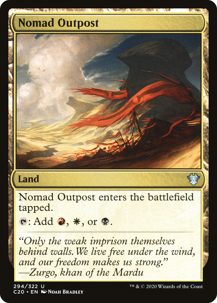 Nomad Outpost (C20-294) [Commander 2020]