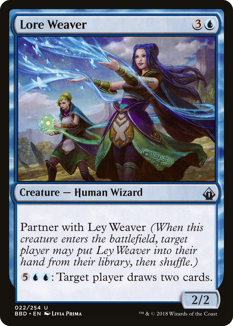 Lore Weaver (BBD-022) [Battlebond] Foil