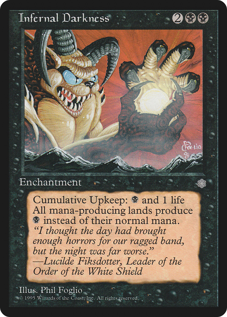 Infernal Darkness (ICE-023) [Ice Age]