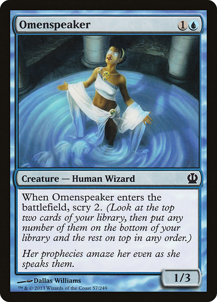Omenspeaker (THS-057) [Theros] Foil