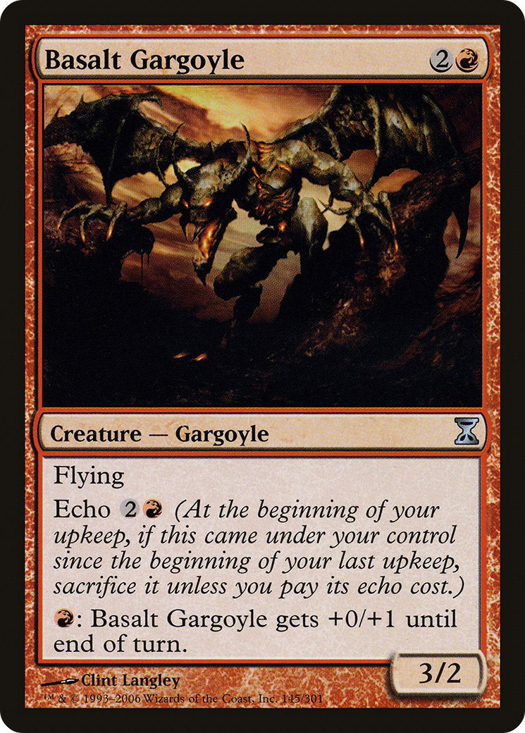 Basalt Gargoyle (TSP-145) [Time Spiral]