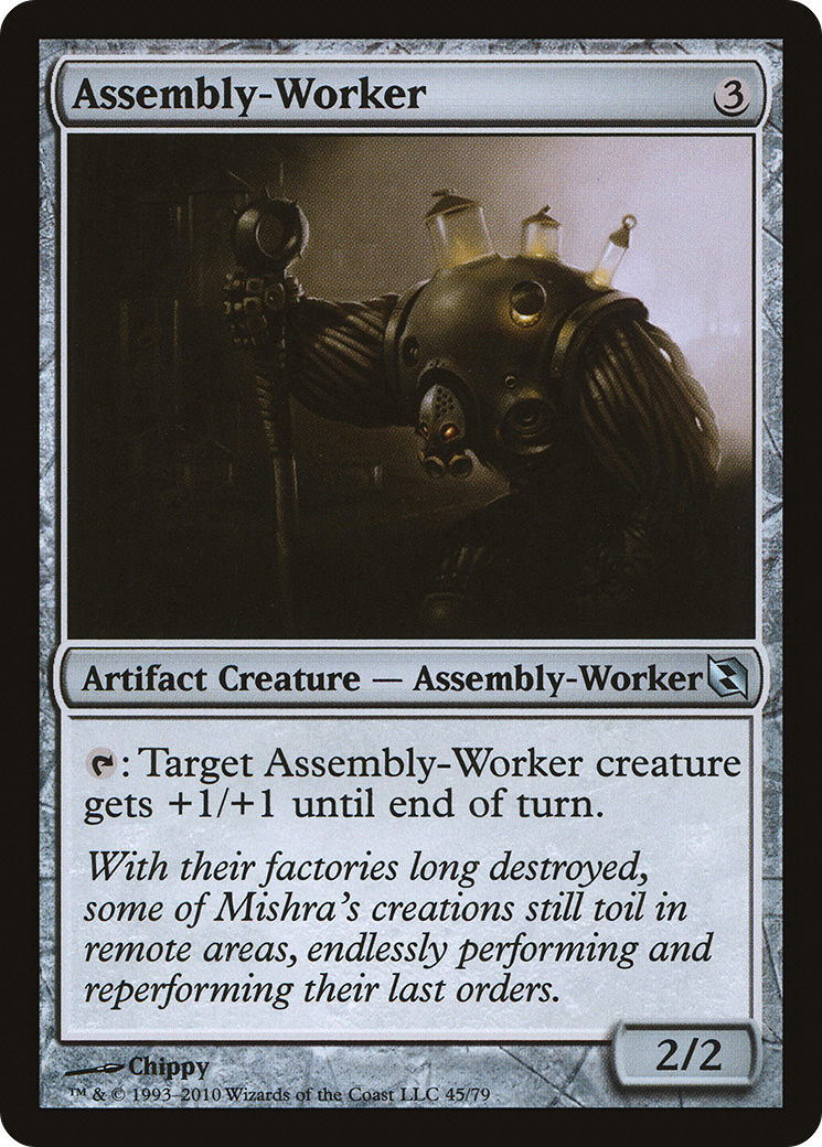 Assembly-Worker (DDF-045) [Duel Decks: Elspeth vs. Tezzeret]