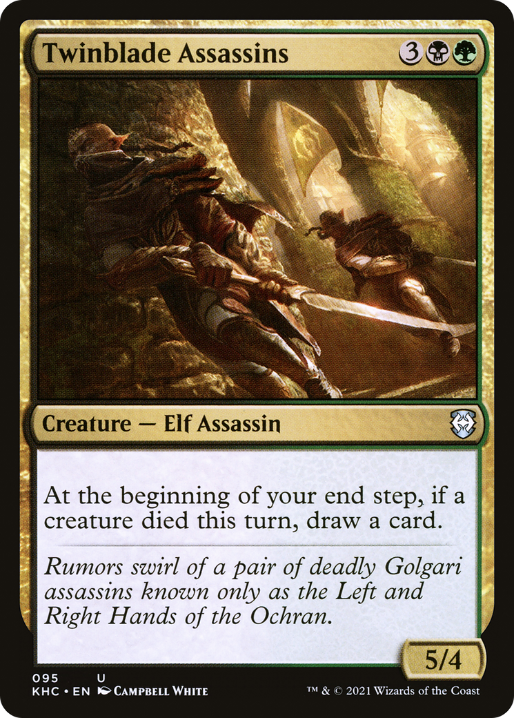 Twinblade Assassins (KHC-095) [Kaldheim Commander]