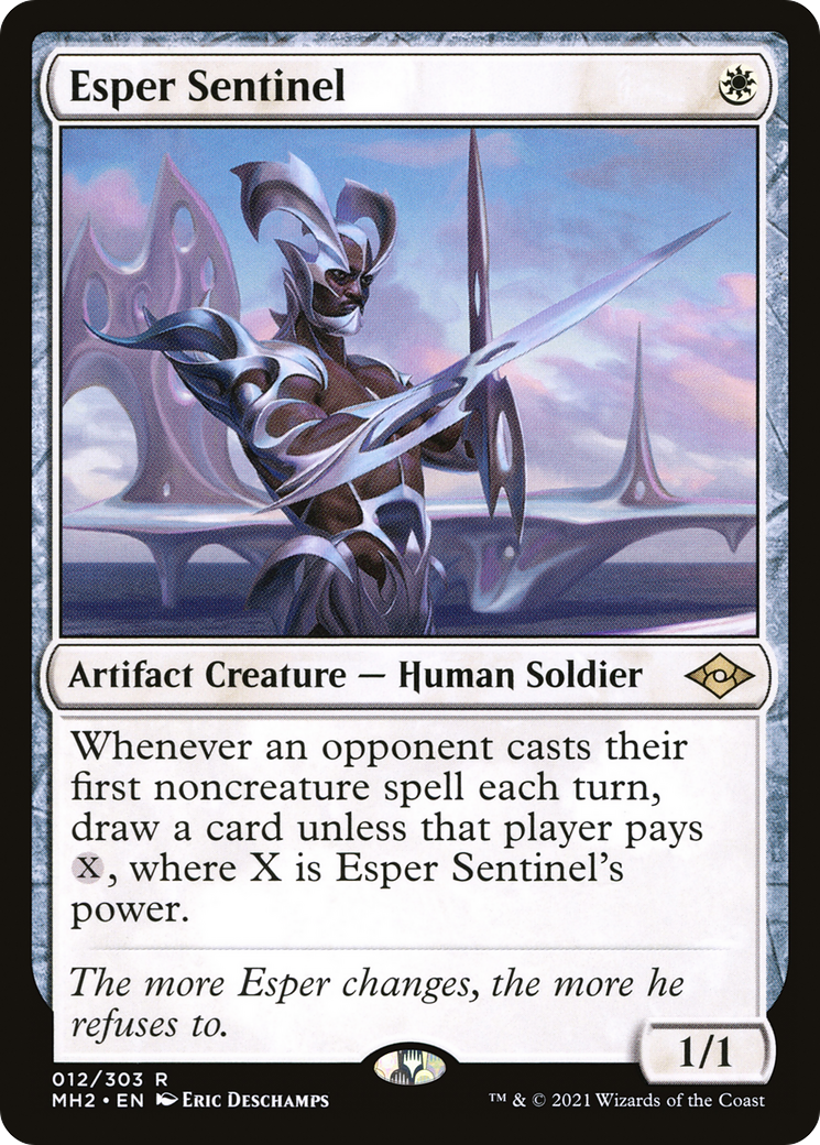 Esper Sentinel (MH2-012) [Modern Horizons 2] Foil
