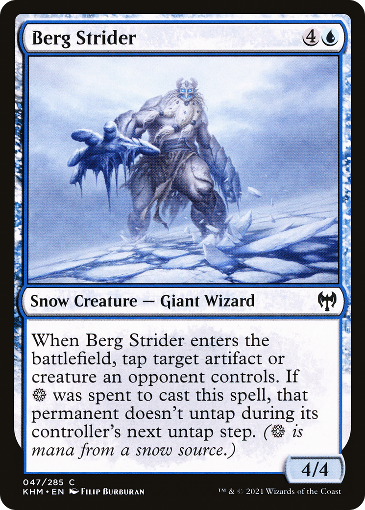 Berg Strider (KHM-047) [Kaldheim] Foil