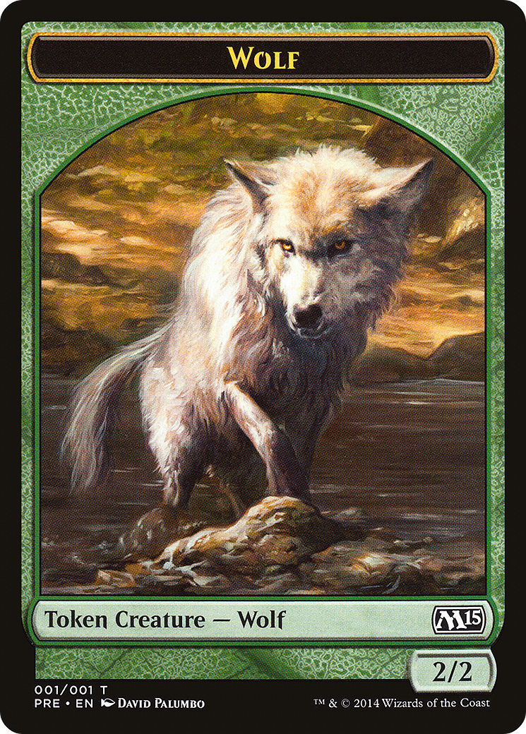 Wolf Token (PRE-0T1) [M15 Prerelease Challenge]