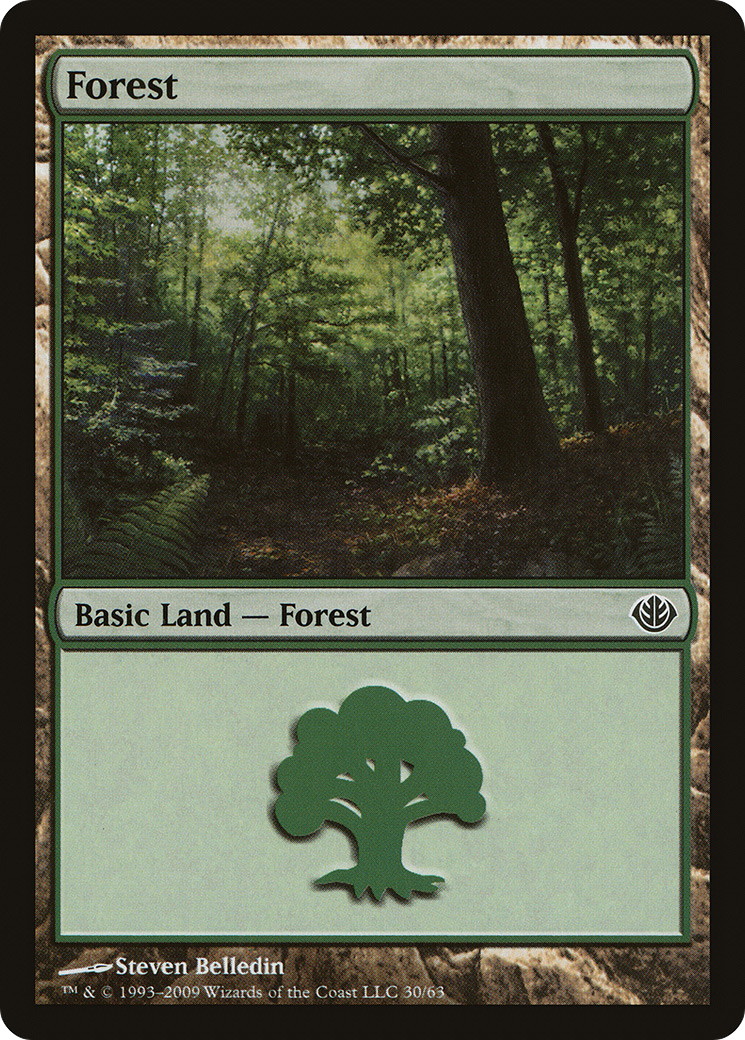Forest (DDD-030) [Duel Decks: Garruk vs. Liliana]