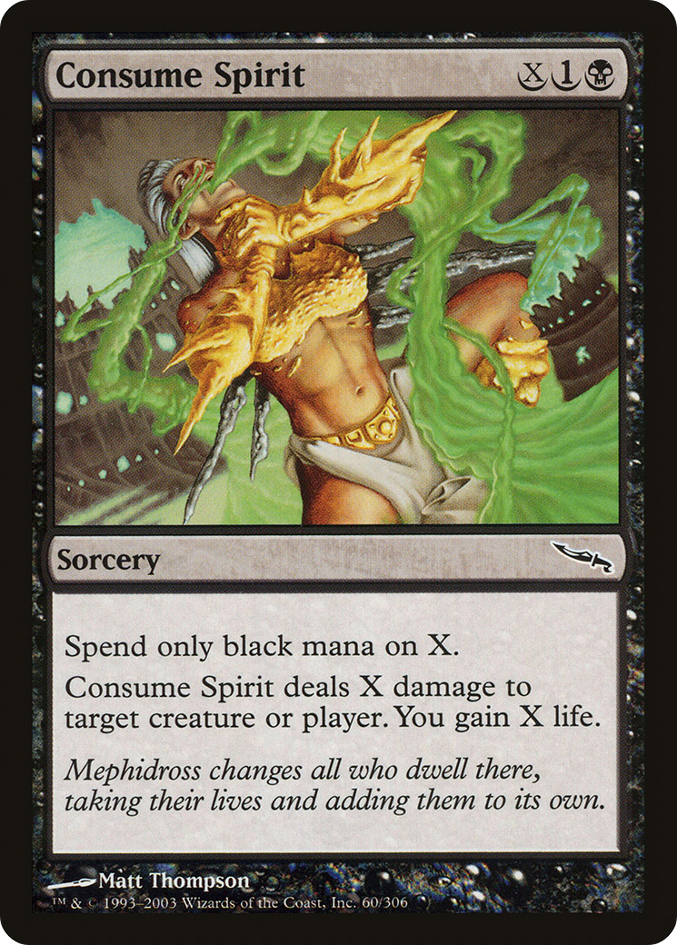 Consume Spirit (MRD-060) [Mirrodin] Foil