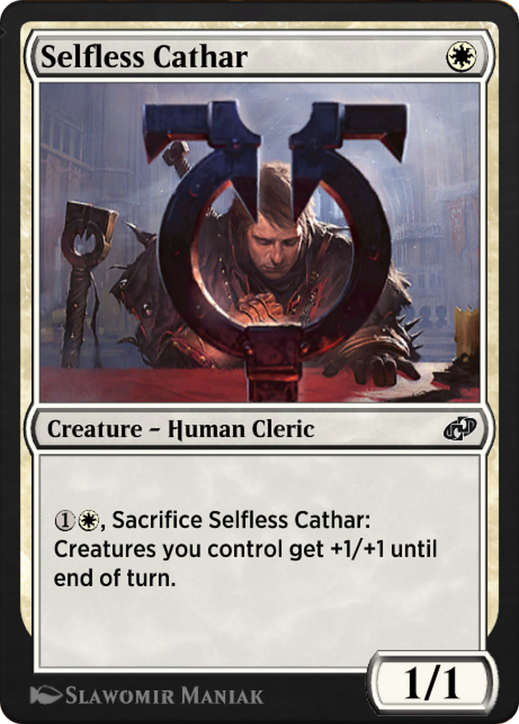 Selfless Cathar (J21-126) [Jumpstart: Historic Horizons]