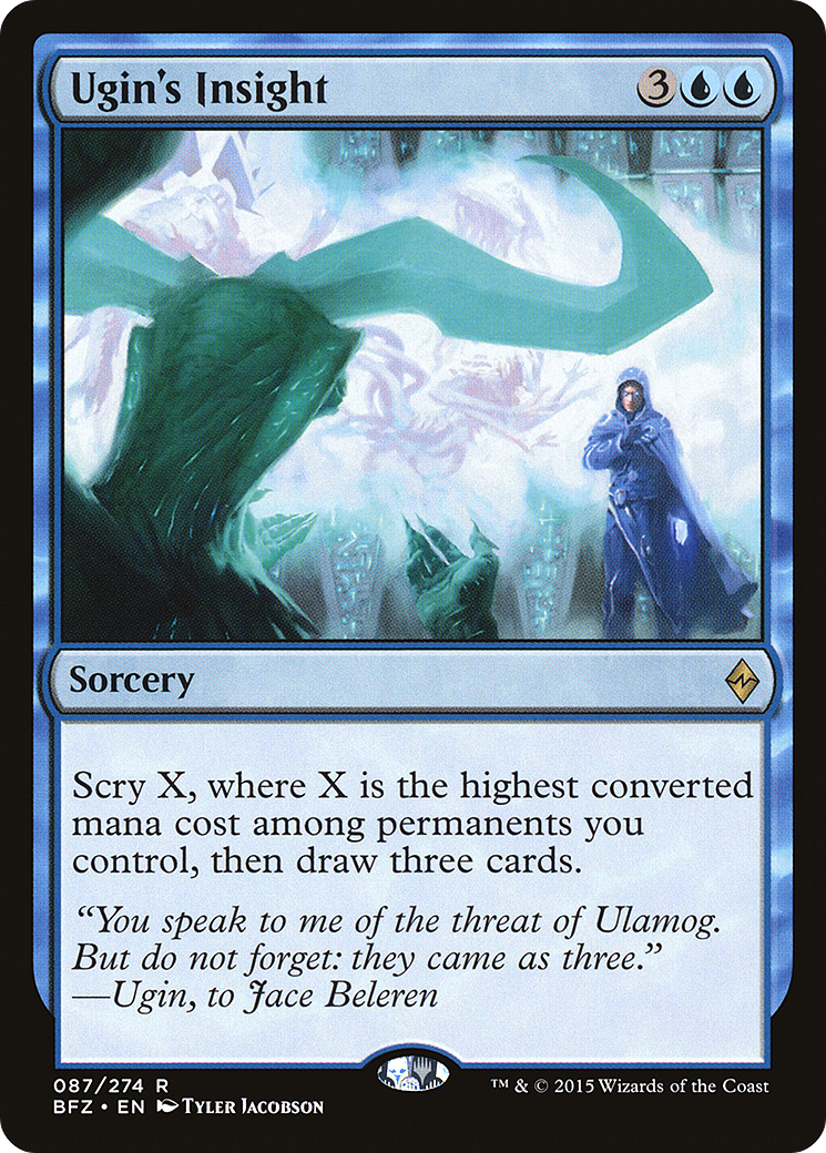 Ugin's Insight (BFZ-087) [Battle for Zendikar]