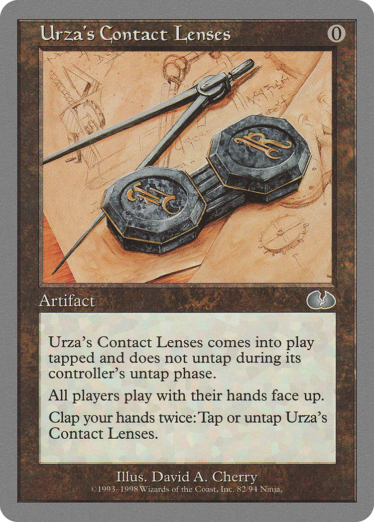 Urza's Contact Lenses (UGL-082) [Unglued]