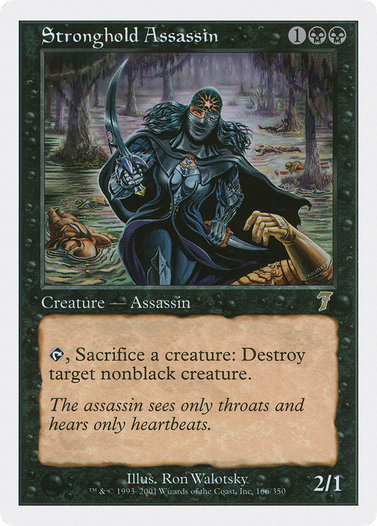 Stronghold Assassin (7ED-166) [7th Edition] Foil