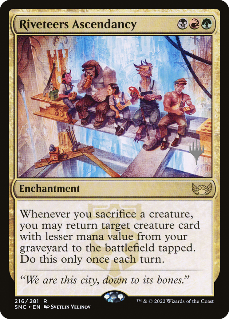 Riveteers Ascendancy (PPSNC-216) [Promo Pack: Streets of New Capenna Promos] Foil