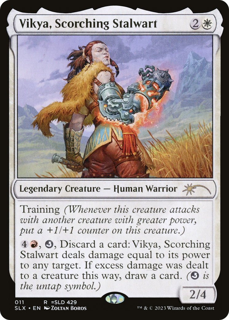 Vikya, Scorching Stalwart (SLX-011) [Universes Within]