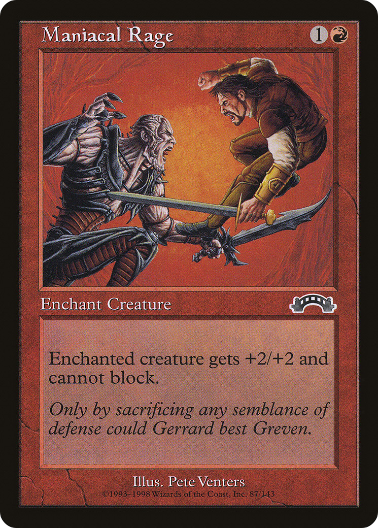 Maniacal Rage (EXO-087) [Exodus]