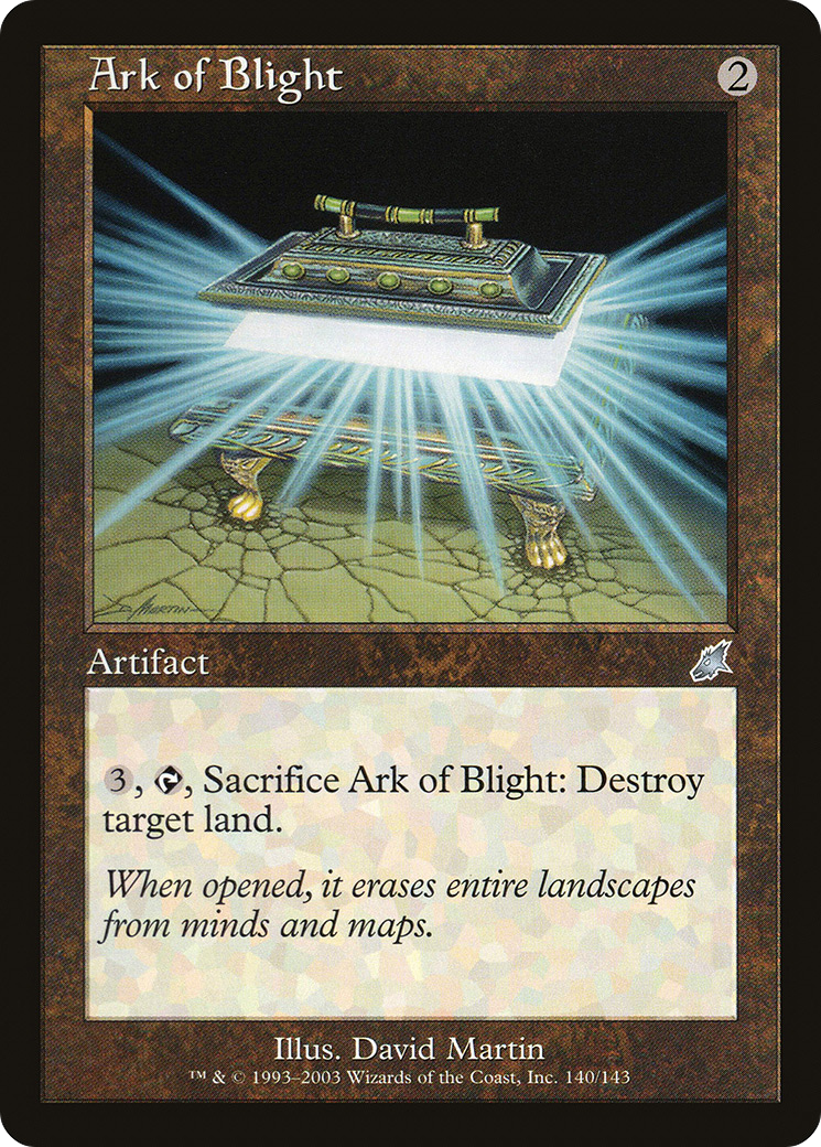 Ark of Blight (SCG-140) [Scourge] Foil