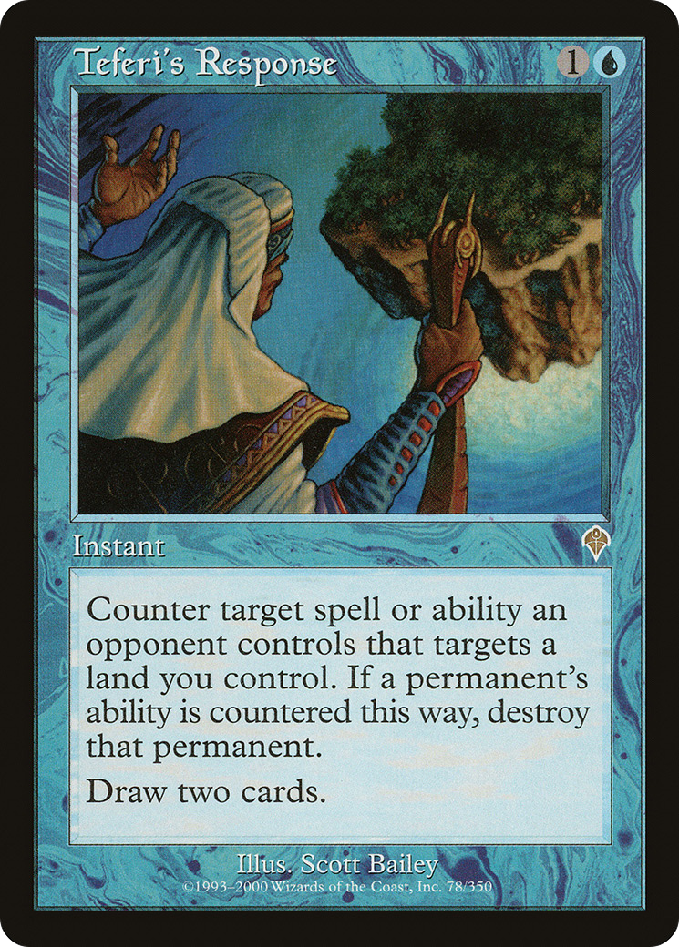 Teferi's Response (INV-078) [Invasion] Foil