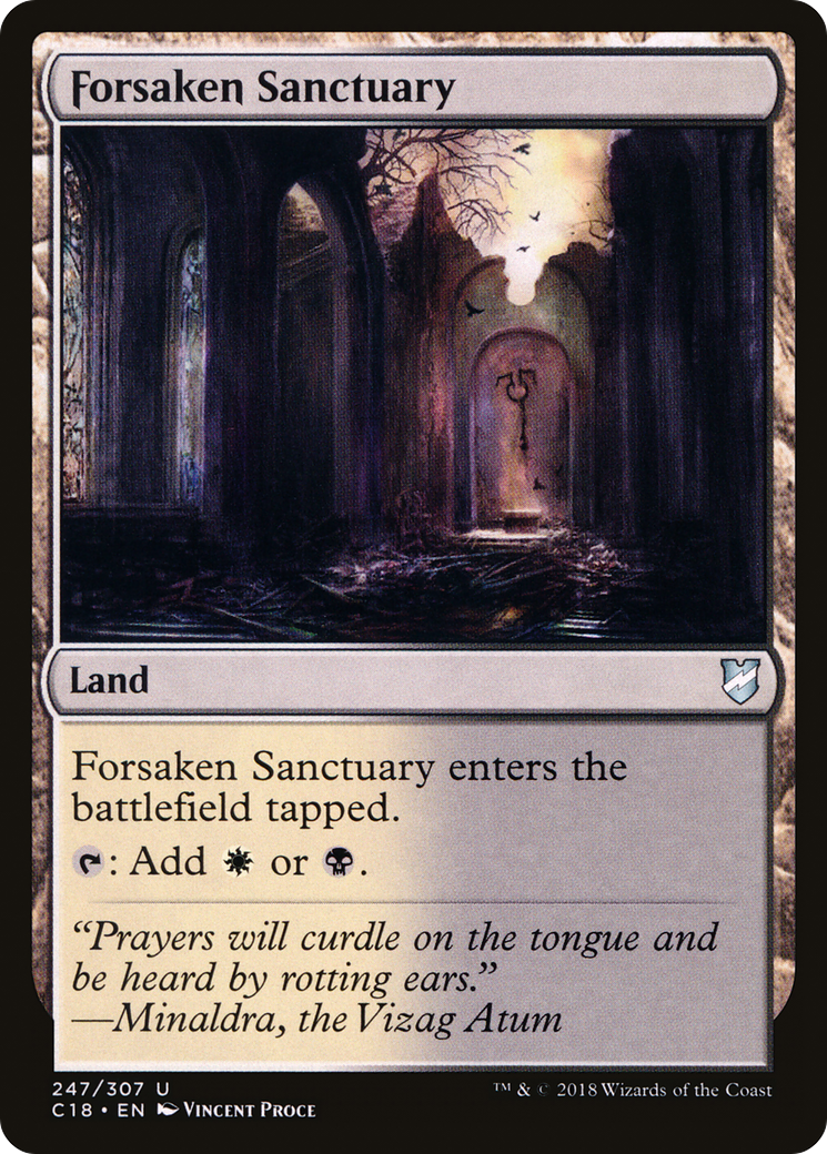 Forsaken Sanctuary (C18-247) [Commander 2018]