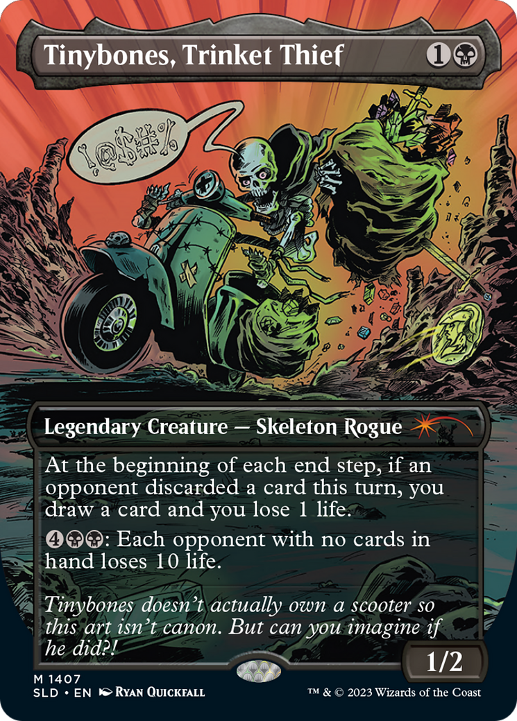 Tinybones, Trinket Thief (SLD-1407) (Borderless) [Secret Lair Drop]