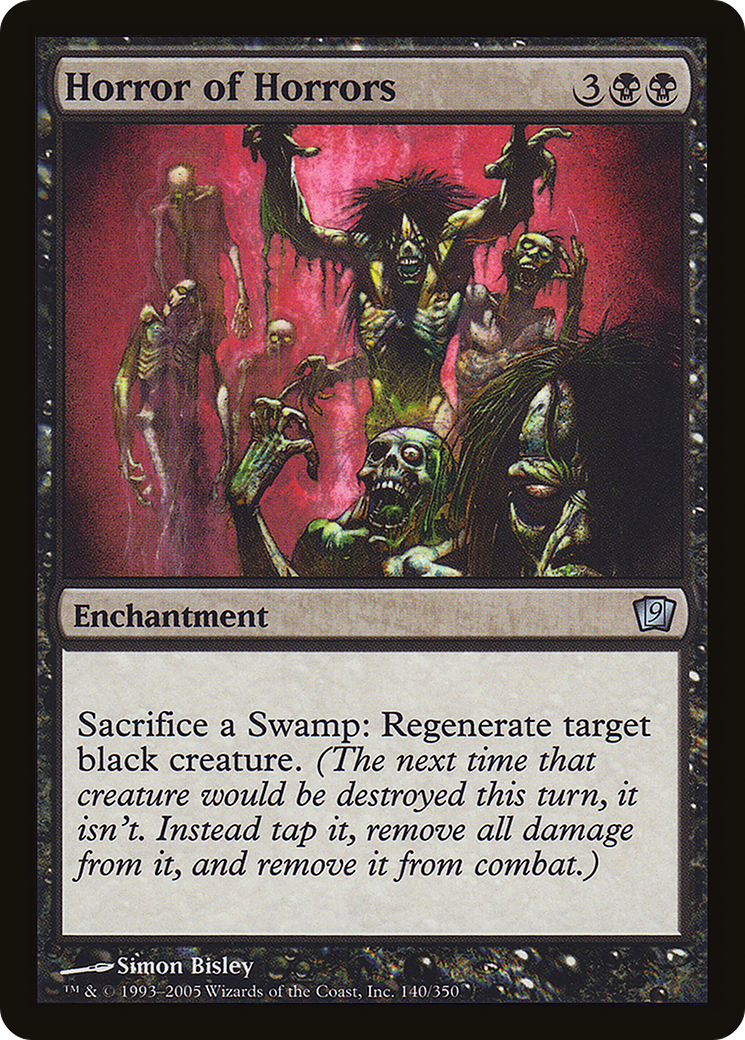 Horror of Horrors (9ED-140) [9th Edition] Foil