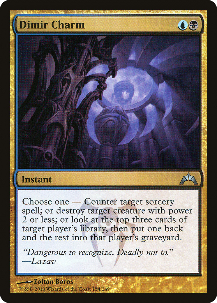 Dimir Charm (GTC-154) [Gatecrash] Foil