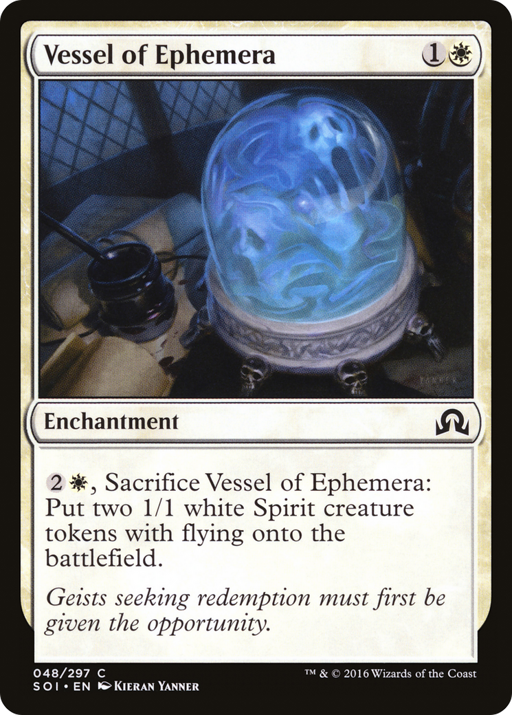 Vessel of Ephemera (SOI-048) [Shadows over Innistrad] Foil
