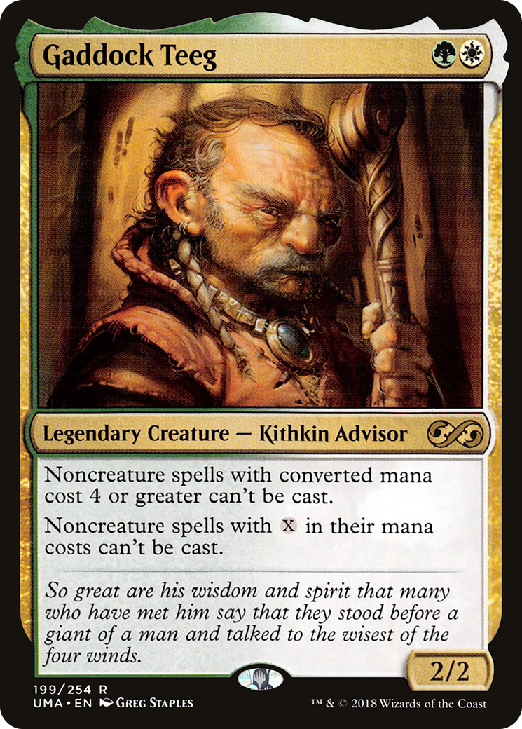 Gaddock Teeg (UMA-199) [Ultimate Masters] Foil