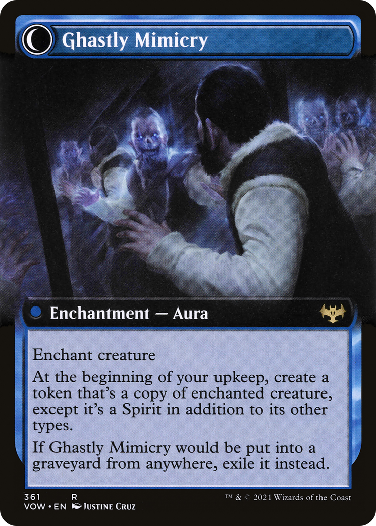 Mirrorhall Mimic (Extended Art) (VOW-361) [Innistrad: Crimson Vow]