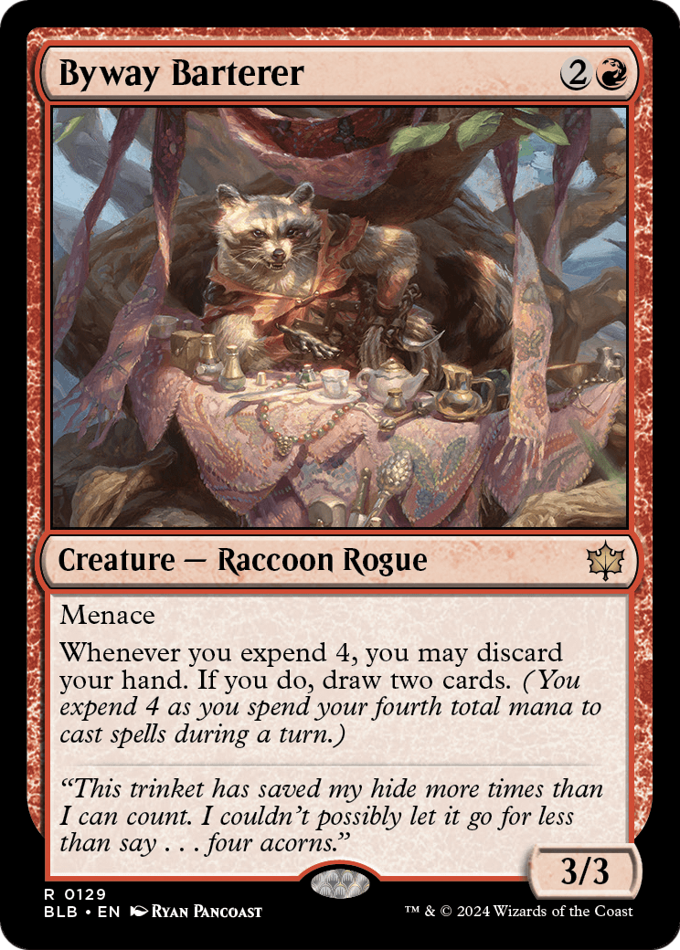 Byway Barterer (BLB-129) [Bloomburrow] Foil