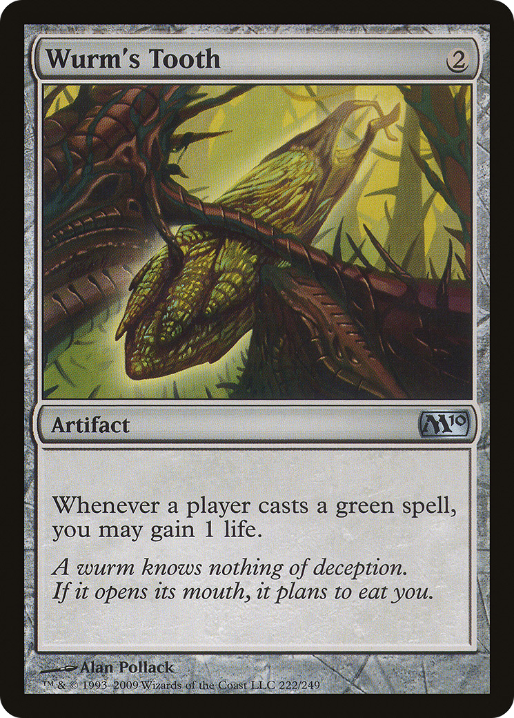 Wurm's Tooth (M10-222) [Magic 2010] Foil
