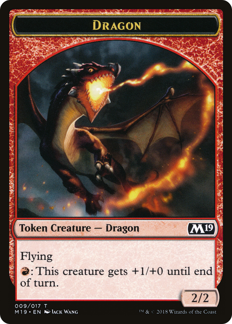 Dragon Token (M19-009) [Core Set 2019 Tokens]