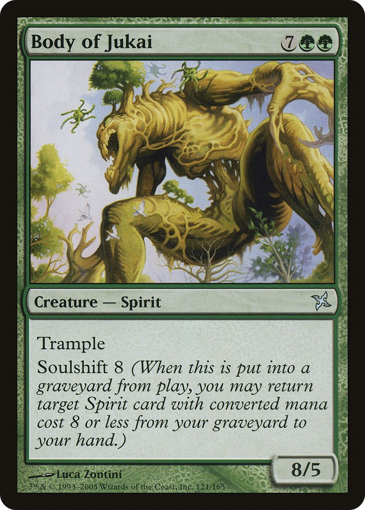 Body of Jukai (BOK-121) [Betrayers of Kamigawa] Foil