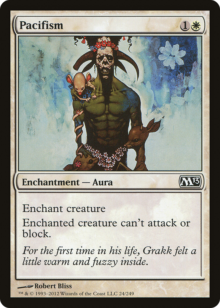Pacifism (M13-024) [Magic 2013] Foil