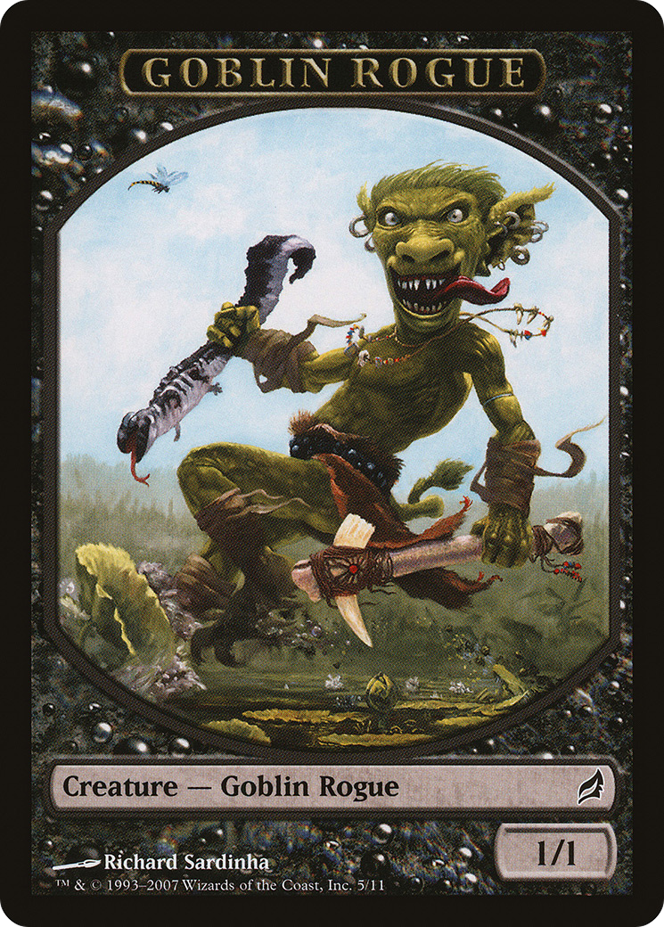 Goblin Rogue Token (LRW-005) [Lorwyn Tokens]