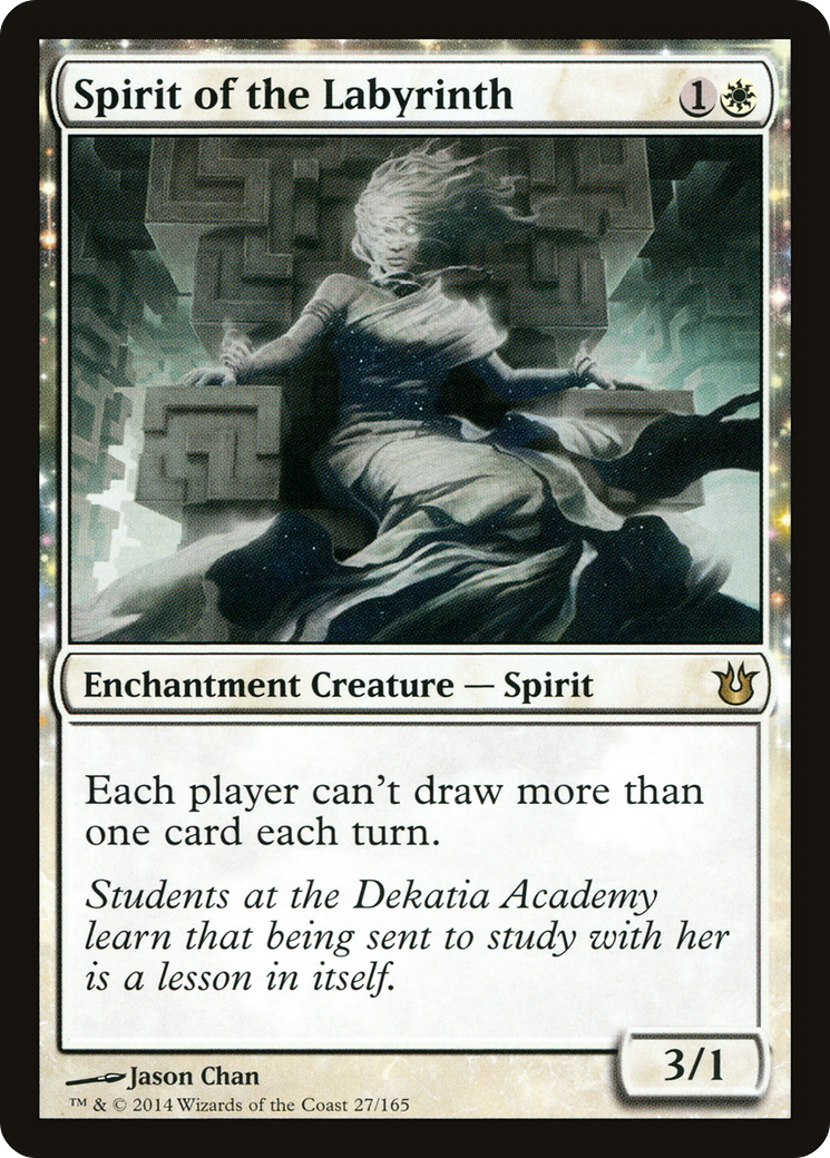 Spirit of the Labyrinth (BNG-027) [Born of the Gods] Foil