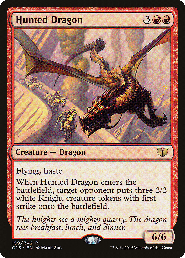 Hunted Dragon (C15-159) [Commander 2015]