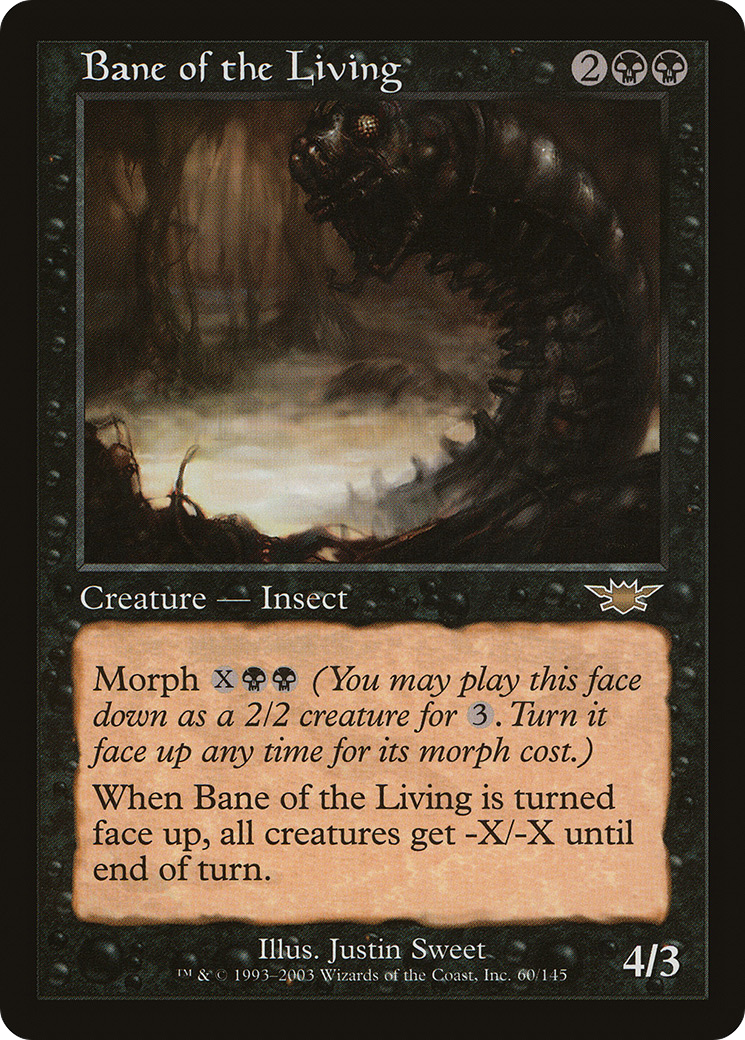 Bane of the Living (LGN-060) [Legions] Foil