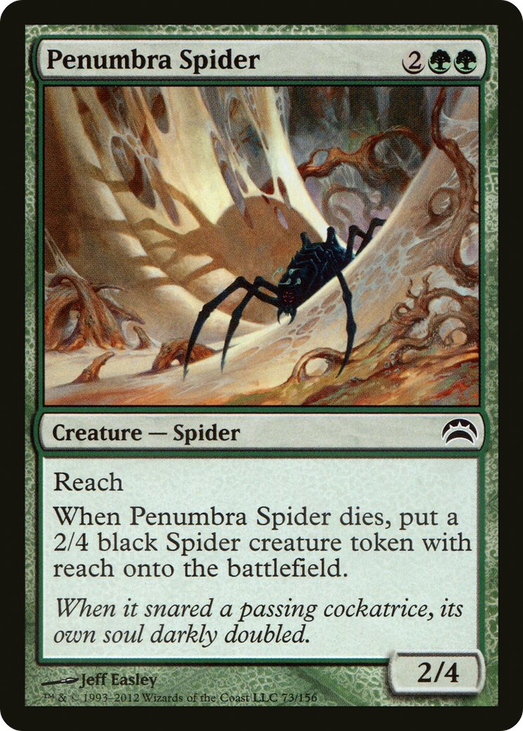 Penumbra Spider (PC2-073) [Planechase 2012]