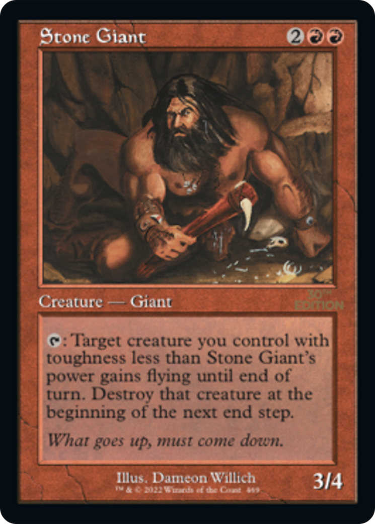 Stone Giant (Retro Frame) (30A-469) [30th Anniversary Edition]